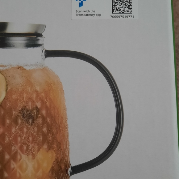 Glass pitcher - Picture 3 of 8